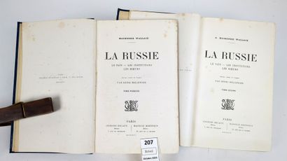 MACKENZIE WALLACE (Donald). La Russie. Le...