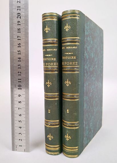 [Forez]. BERNARD JEUNE (A.). Histoire du...