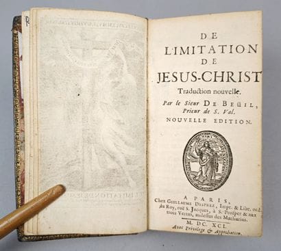 DE BEÜIL. De l'imitation de Jésus Christ....