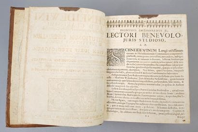 [Droit]. SCHNEIDEWEIN (Johann). Joannis Schneidewini...