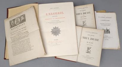 Lot de 4 ouvrages 19ème sur l'Algérie:
 
1/...