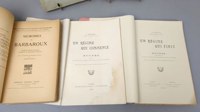 [Révolution Française]. Réunion de 4 ouvrages...