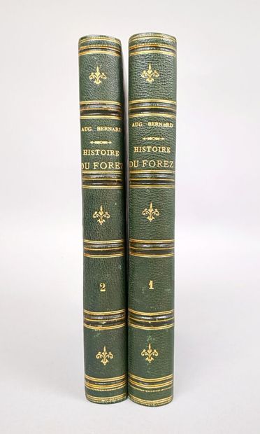[Forez]. BERNARD JEUNE (A.). Histoire du...