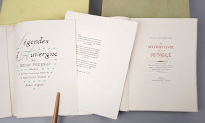 [Illustrés modernes]. Réunion de 6 volumes...