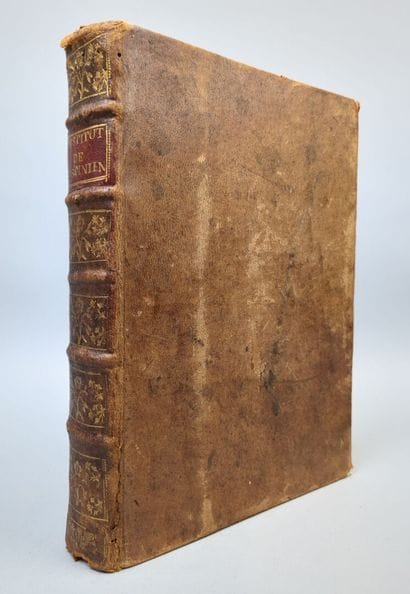 [Droit]. BOUTARIC (François, de). Les Institutes...