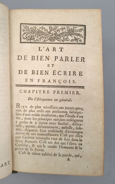 BEAUVAIS (J.).L'art de bien parler et de...