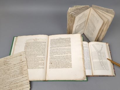 Lot de 3 importants ouvrages sur le droit...