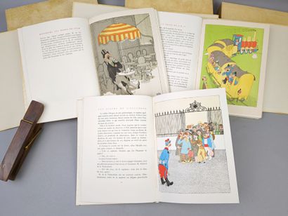 COURTELINE (Georges). Réunion de 3 volumes...