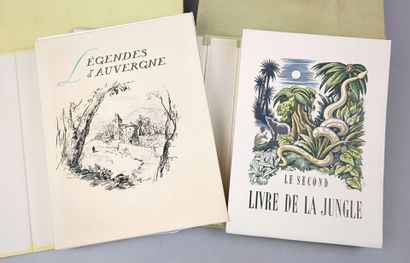 [Illustrés modernes]. Réunion de 6 volumes...
