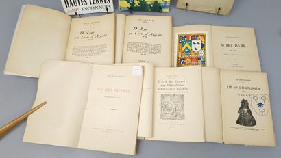 [Haute-Loire] [Velay]. Réunion de 9 volumes...