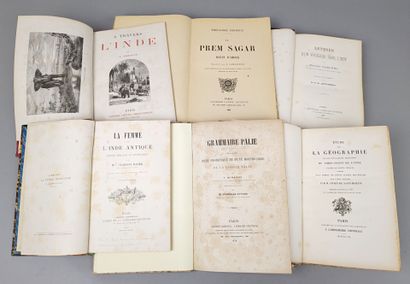 Lot de 6 ouvrages sur l'inde:
 
1/ (Inde)....