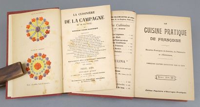 [Cuisine]. Un ensemble de 2 volumes reliés:

1/...