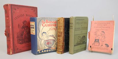 [Cuisine]. Réunion de 5 volumes (accds) :
1/...