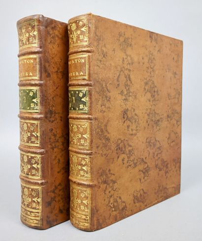 [Médecine]. MORTON (Richard). Opera medica,...