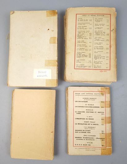 [Céline]. Réunion de 4 volumes in-12 ou in-8...