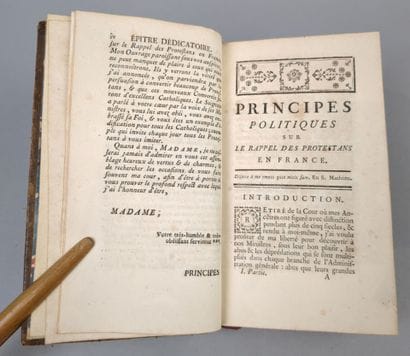 [Protestantisme]. [TURMEAU DE LA MORANDIERE...
