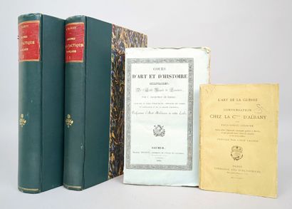 Bel ensemble de 3 ouvrages en 4 volumes sur...