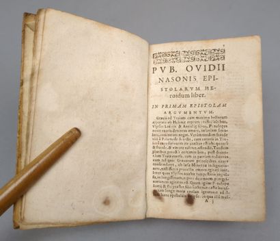[OVIDE]. P. Ovidii Nasonis. Heroidum Epistolae...