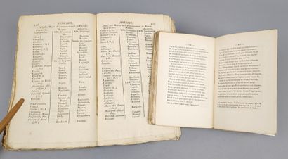 [Haute-Loire]. Réunion de 2 volumes brochés:

1/...