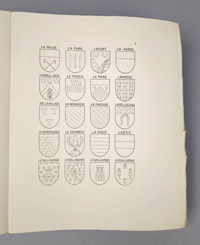 LESCURE (Charles, de). Armorial du Gévaudan....
