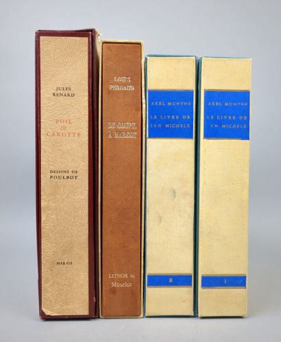 [Illustrés modernes]. Réunion de 4 volumes...