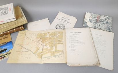 [Drôme]. 9 volumes ou plaquettes relatifs...