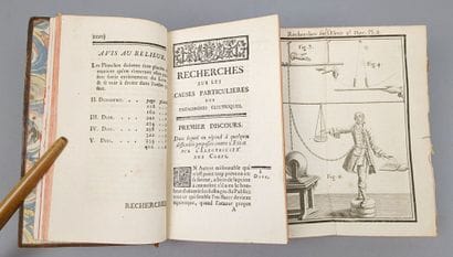 NOLLET (Abbé Jean-Antoine). Recherches sur...