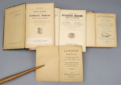 [Cuisine] [Pâtisserie]. Réunion de 4 volumes...