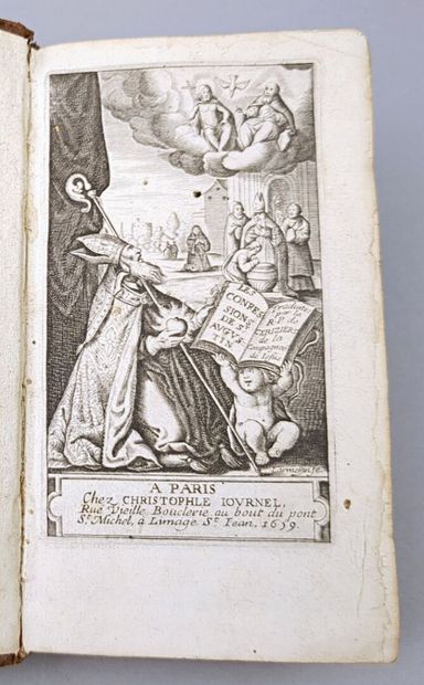 [SAINT-AUGUSTIN]. Les Confessions de Saint-Augustin...