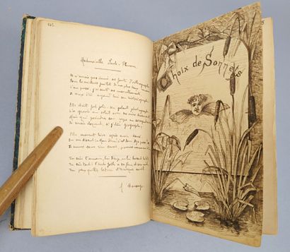 [Manuscrit]. Choix de Poésies. (circa 1860)....