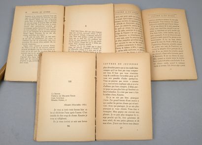 SAINT-EXUPERY (Antoine, de). Réunion de 3...