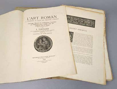 THIOLLIER (F). L'art roman à Charlieu et...