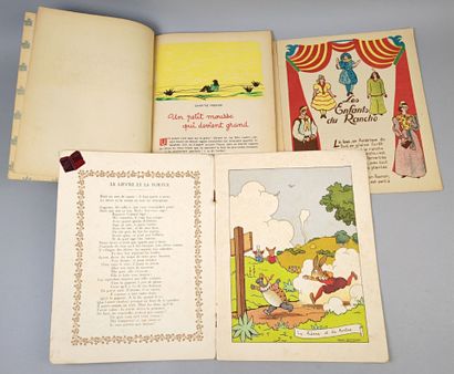 [Enfantina]. Réunion de 11 volumes (accds):
1/...