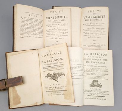 Ensemble de 4 ouvrages historiques sur l'Ancien...