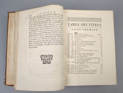 [Droit]. BOUTARIC (François, de). Les Institutes...