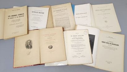 [Savoie]. Un ensemble de 8 volumes ou plaquettes:

1/...