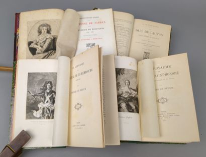 Ensemble de 4 ouvrages historiques sur l'Ancien...