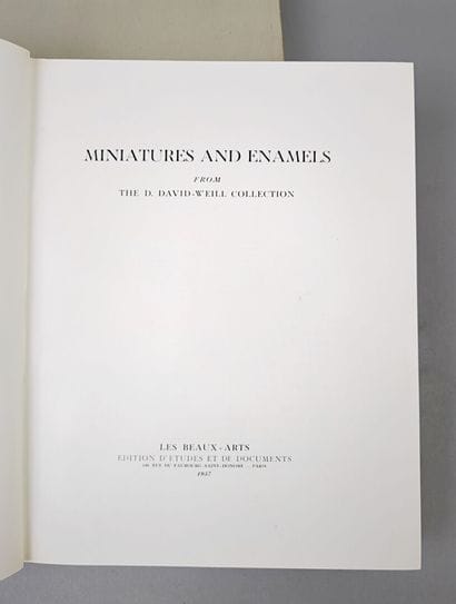 Miniatures and Enamels from the D. David...