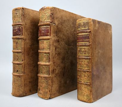 [Droit] [Code Justinien]. PEREZ (Antoine)....