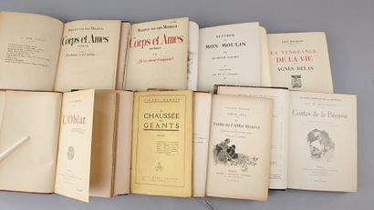 [Reliure] Réunion de 8 volumes bien reliés...