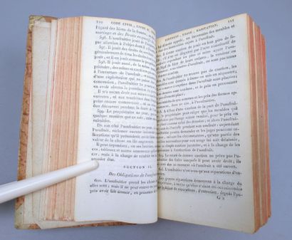 [Droit]. CODE NAPOLÉON, collationné sur l'édition...