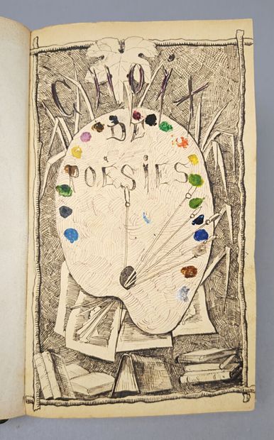 [Manuscrit]. Choix de Poésies. (circa 1860)....