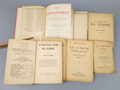 [Cuisine]. Réunion de 5 volumes (accds):
1/...