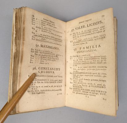 [Numismatique). HEINDANUS (Carolus). Thesaurus...