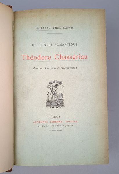 CHEVILLARD (Albert). Un peintre romantique:...