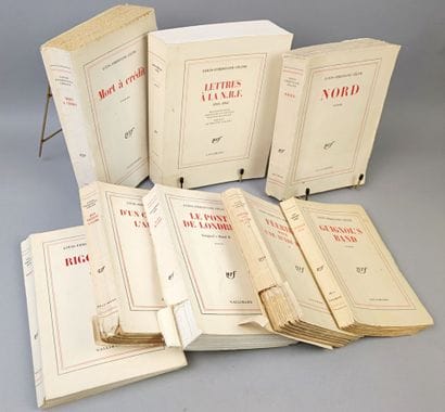 [Céline]. Réunion de 8 volumes in-12 ou in-8...