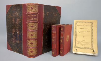 Lot de 4 ouvrages 19ème sur l'Algérie:
 
1/...