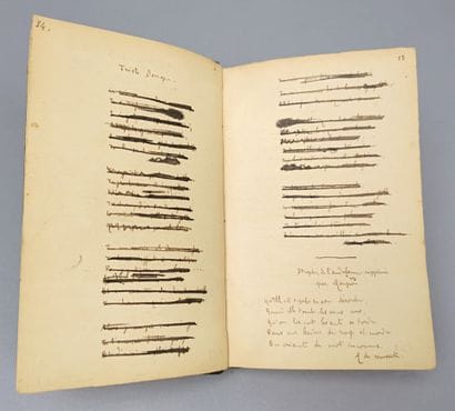 [Manuscrit]. Choix de Poésies. (circa 1860)....