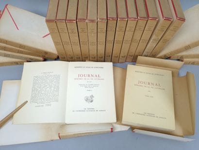 GONCOURT (Edmond et Jules, de). Journal....