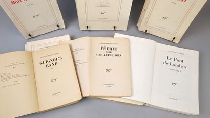 [Céline]. Réunion de 8 volumes in-12 ou in-8...